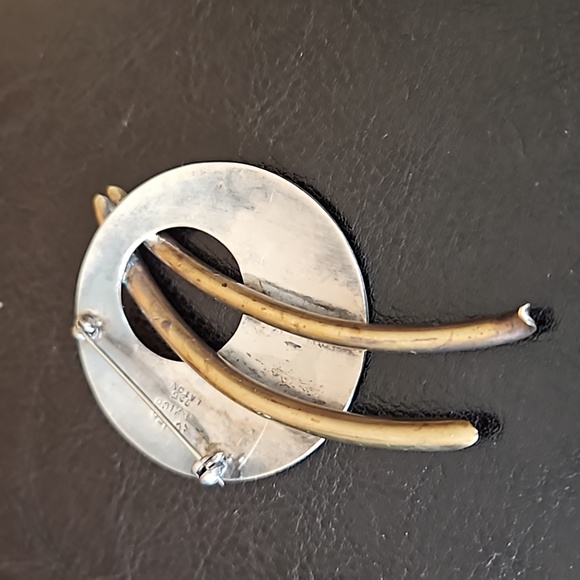 Vintage silver brooch - Picture 2 of 4